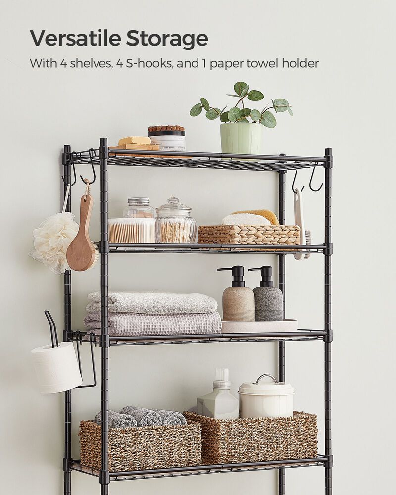 Bathroom Metal Storage Shelf: Durable and Stylish Solutions for Organized Bathrooms