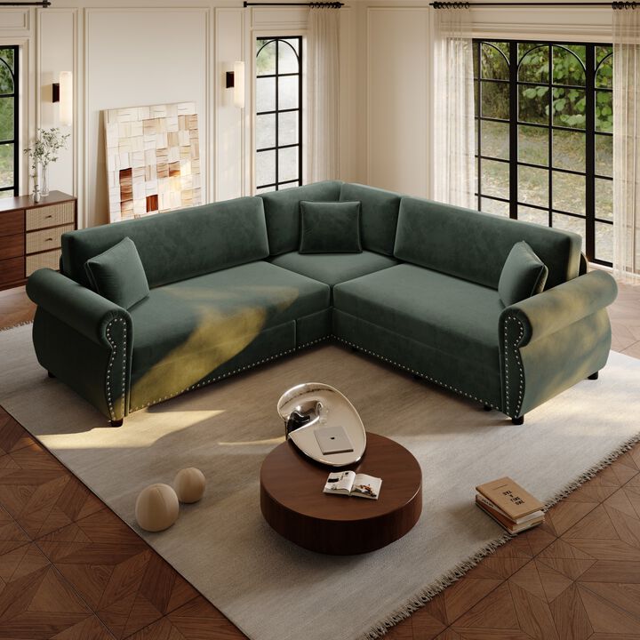 Vickco L-Shaped Sofa