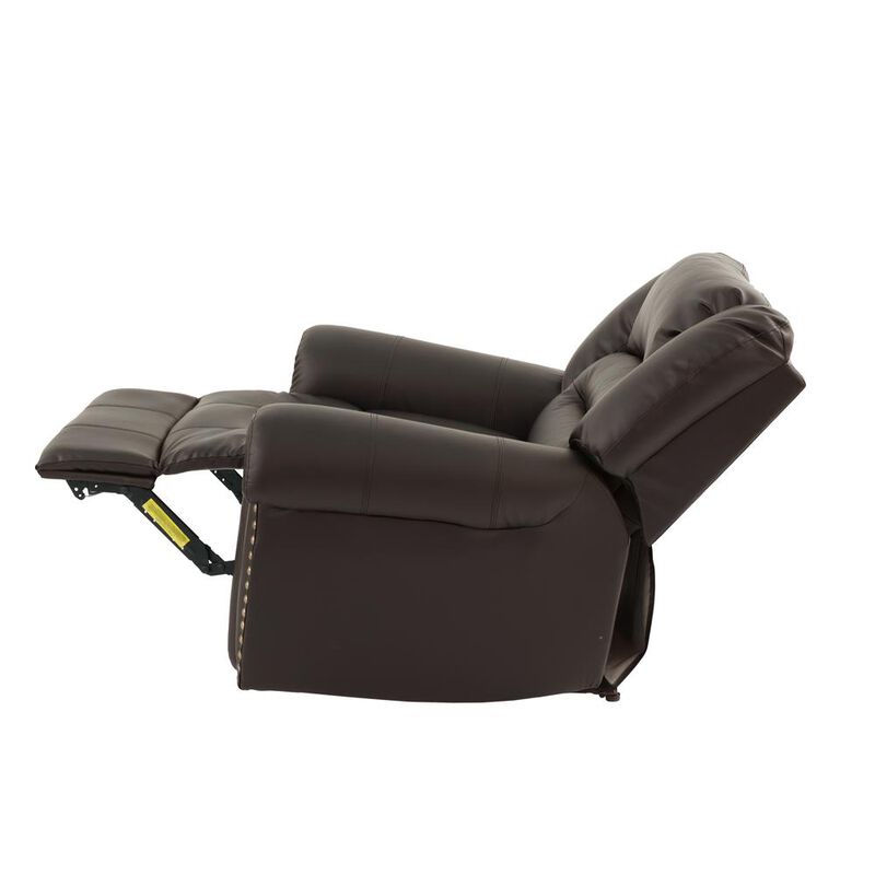 Poundex Power Recliner-Chocolate