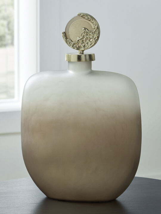 Acario Frosted Glass Tall Jar
