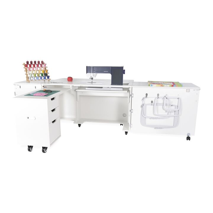 Outback XL Sewing Cabinet Ash White