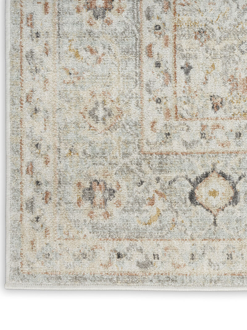 Oushak Home OUS02 Light Gray 2' x 6' Rug image number 4
