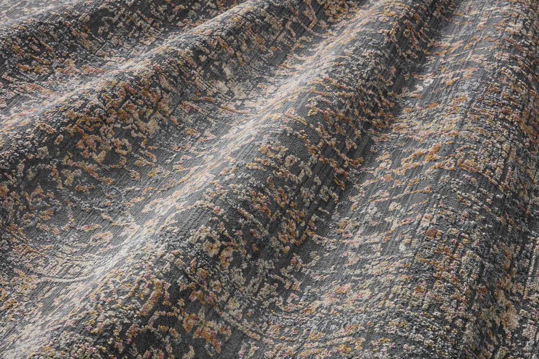Indra INA05 18" Sample Graphite/Sunset Rug