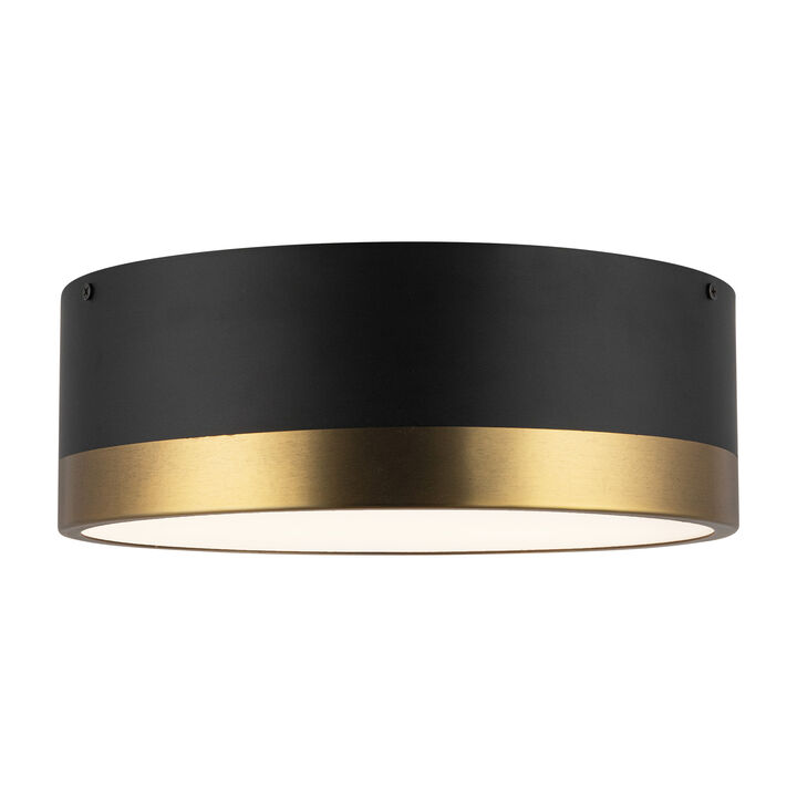 Brisbane 12 in 2 Lights Flush Mount