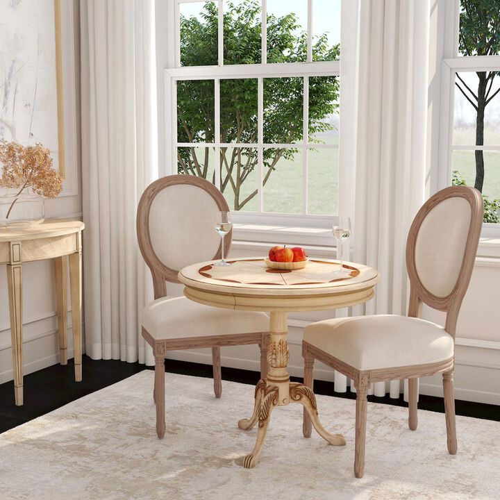 Butler Specialty Carissa 30 Round Foyer Table, Beige