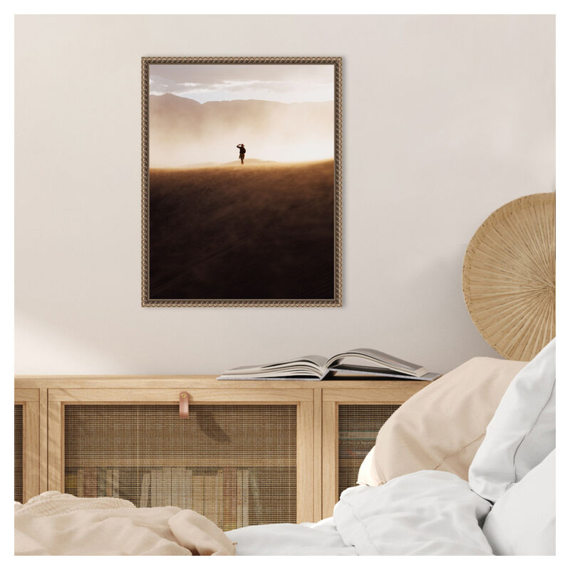 Mesquite Flat Sand Dunes by Death Valley USA Witold Framed Canvas Wall Art
