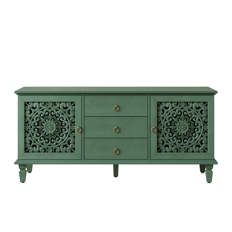 Zuggor Retro TV Stand Sideboard image number 0
