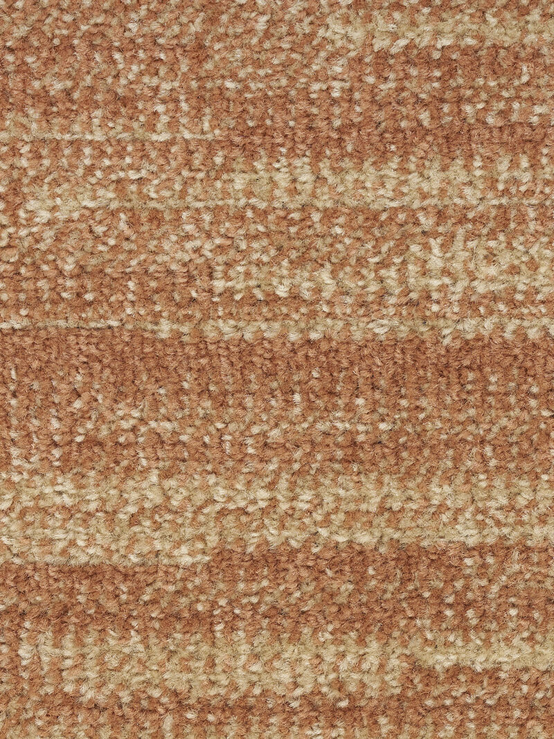 Nourison Essentials NRE01 Rust 7' x Square Rug image number 5