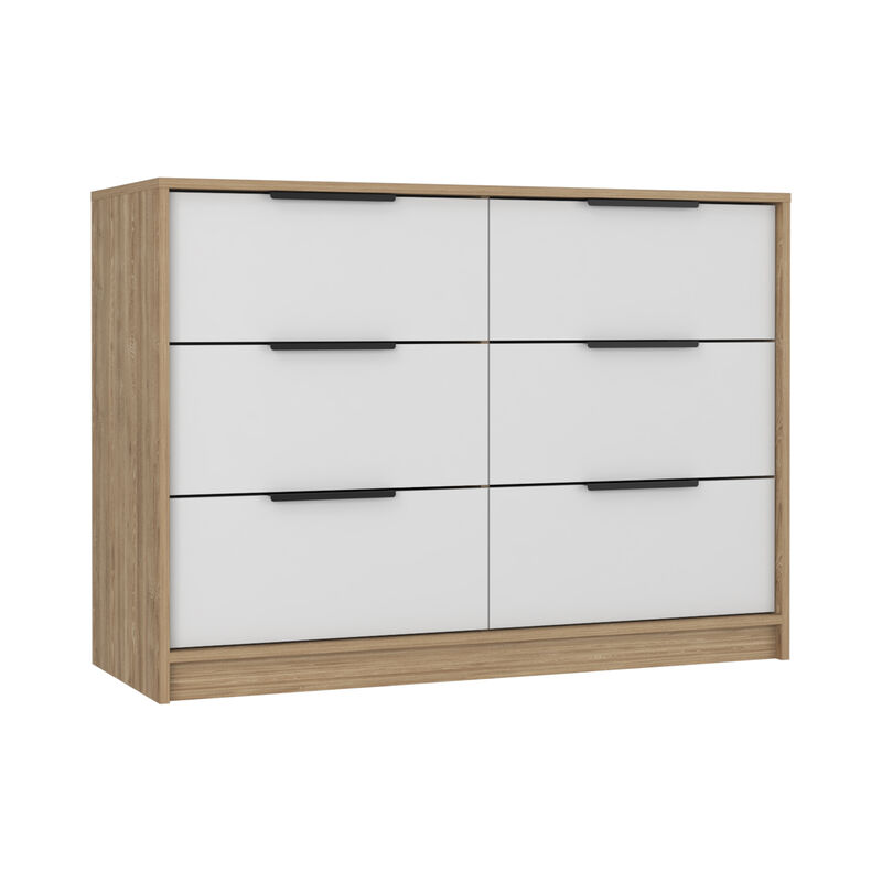 Rotkul 4 Drawers 2 Doors Dresser image number 0