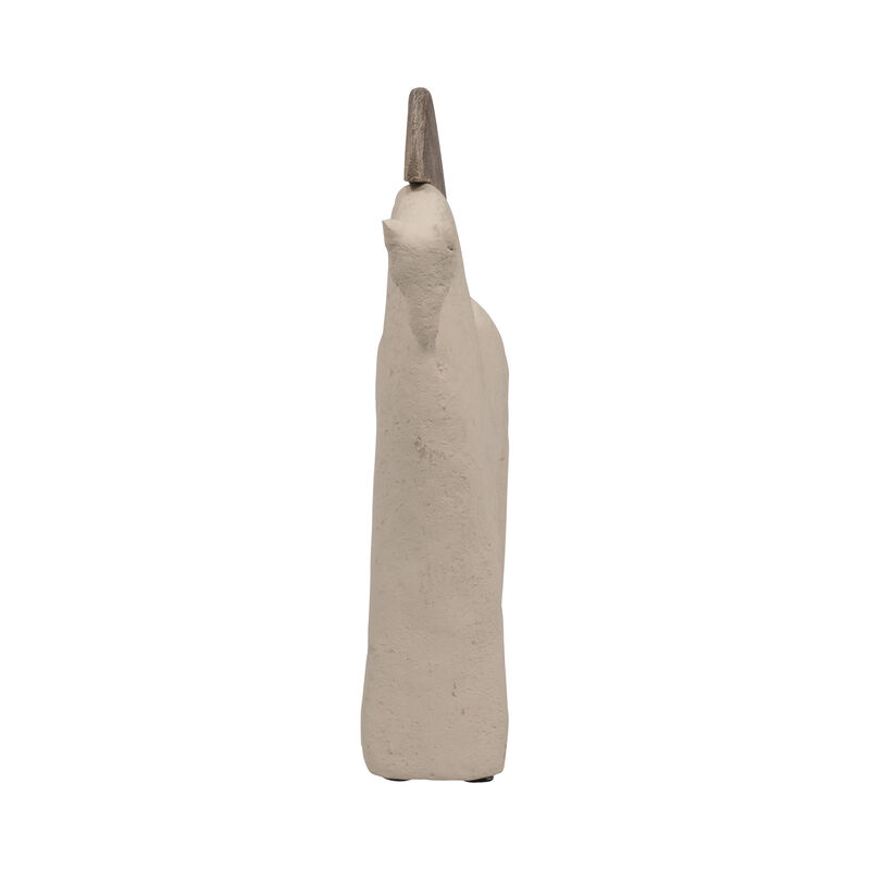 Ecomix, 12" Horse Deco, Ivory image number 2