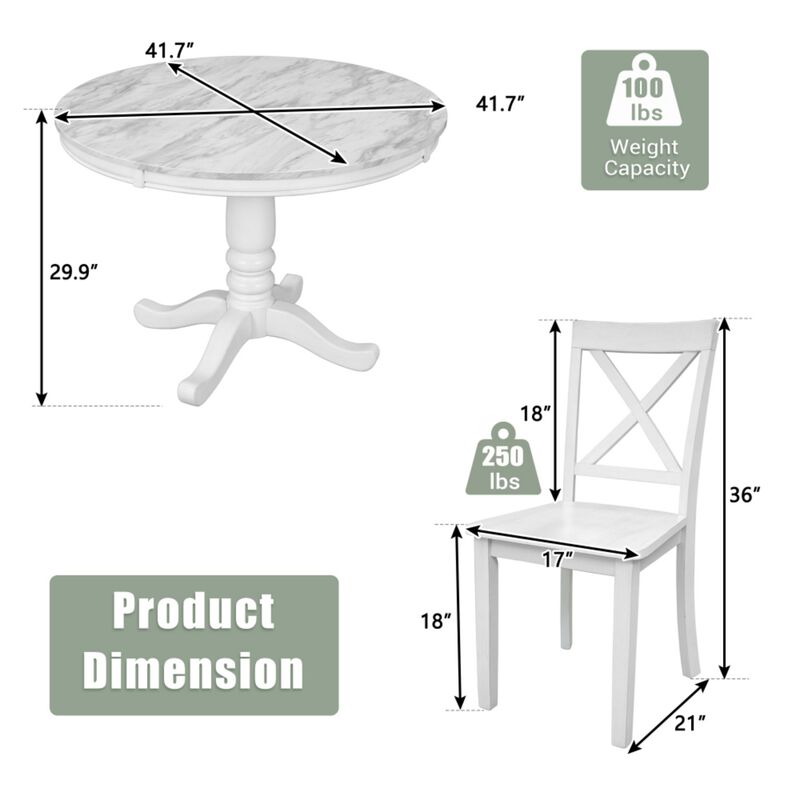 Fakmig 5-Piece Dining Set image number 9