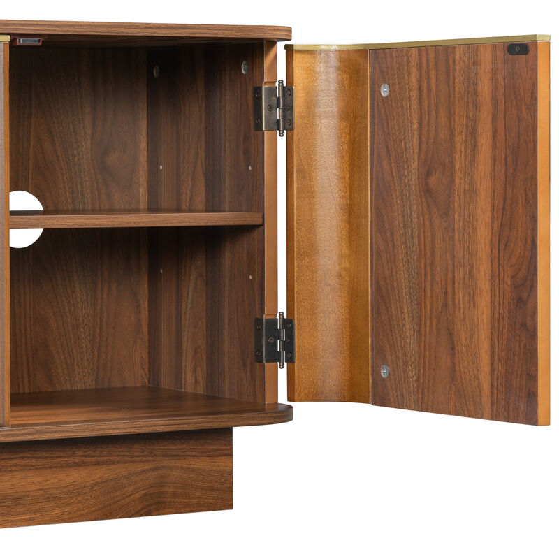 Glagta Mid-Century Modern TV Stand image number 5