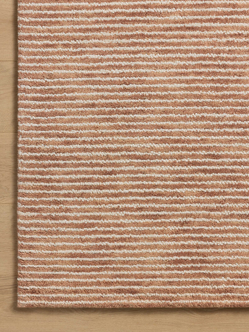 Sunday Terracotta/Ivory 2'6"x7'6" Runner Rug image number 2