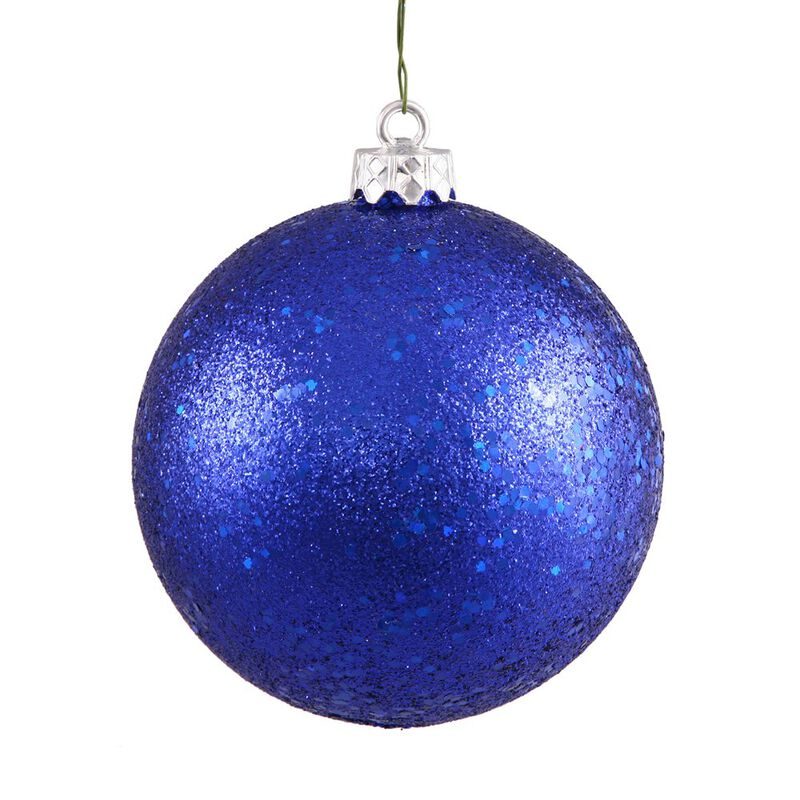 Vickerman Cobalt Blue Sequin Ball Drilled Cap - image number 0