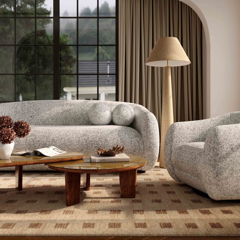Graham Natural Jute Floor Lamp image number 1
