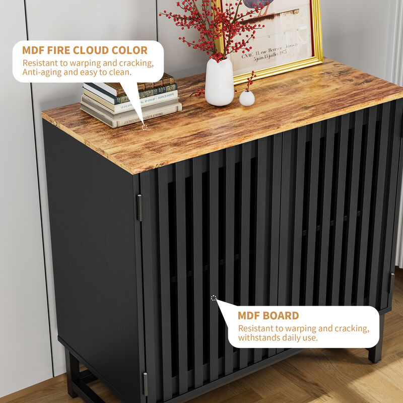 Jabom Grille Striped Cabinet image number 3