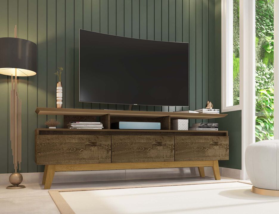 Yonkers Brown Large TV Stand