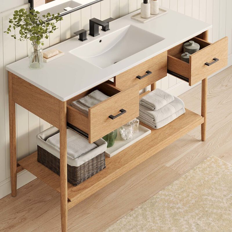 Zaire 48" Single Sink Bathroom Vanity image number 9
