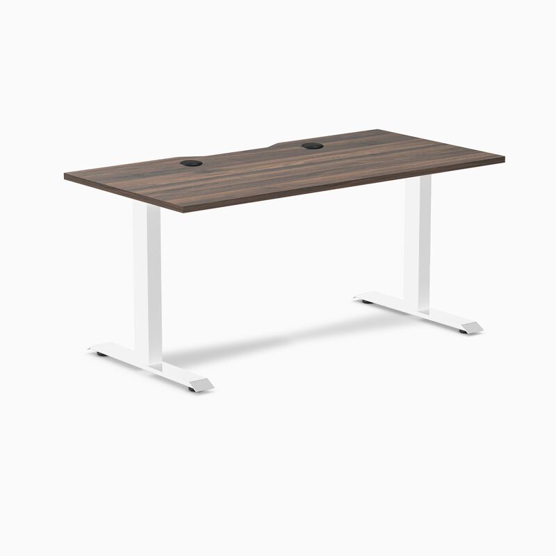 Desky Zero Scalloped Laminate Office Desk image number 0
