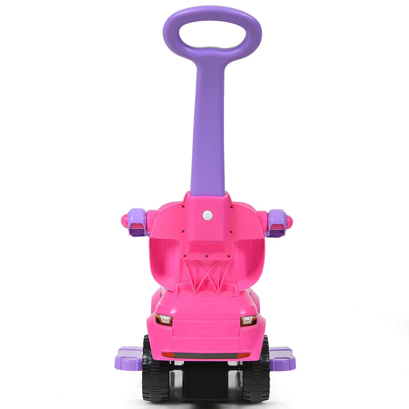 3 in 1 Toddler Ride On Push Car with Stroller Sliding Design and Music image number 5