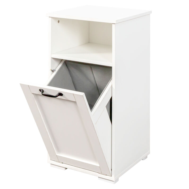 ELEMENT ACE Laundry Cabinet with Removable Liner Bags - Space Saving Storage Solution for Dorms and Apartments image number 0
