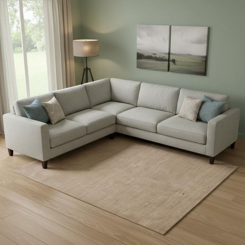 HomeRoots Wool Hand Woven Area Rug image number 1