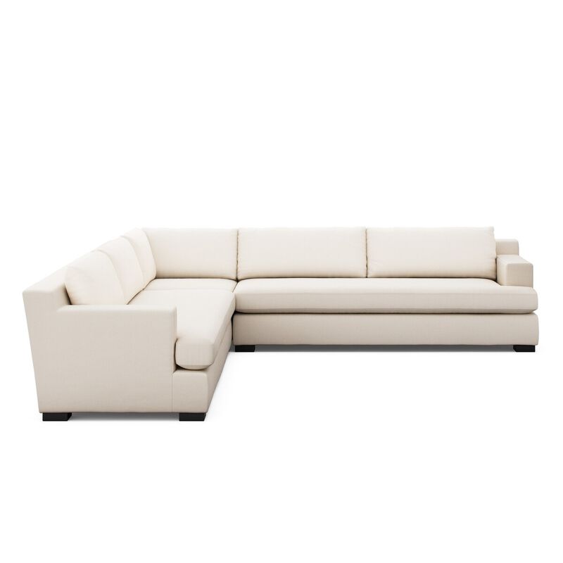 Crispin Nomad Marshmallow 3 Piece Sectional image number 0