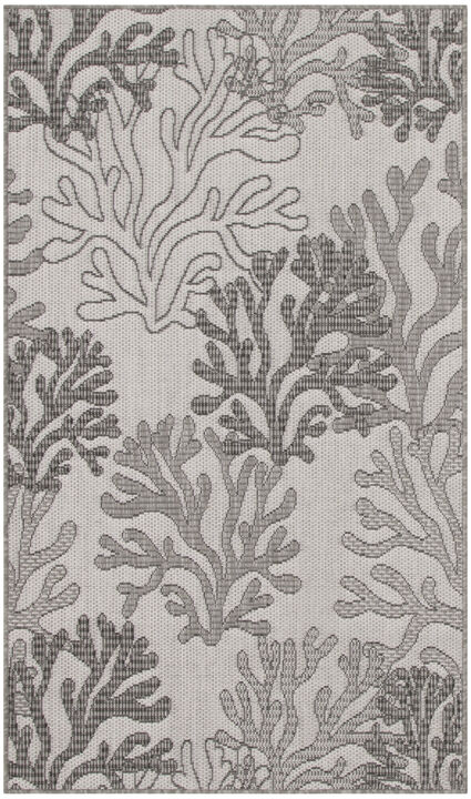 HomeRoots Nautical Indoor Outdoor Area Rug