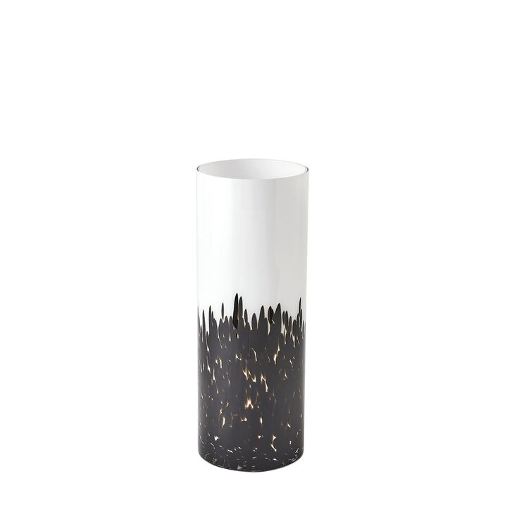 Confetti Vase Black/White-Small