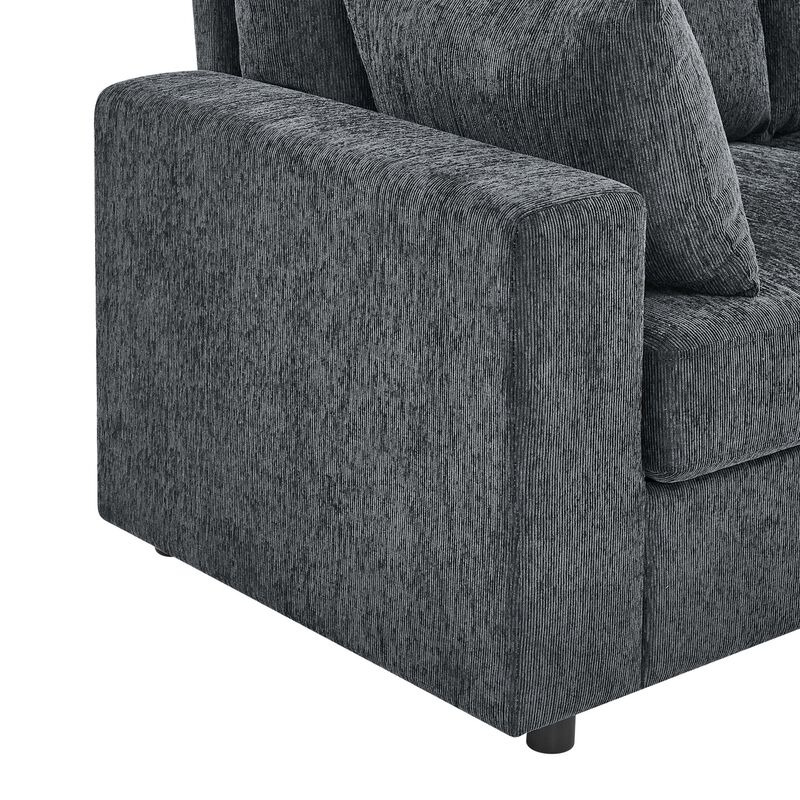 Nenwer Modern Upholstered Loveseat image number 5