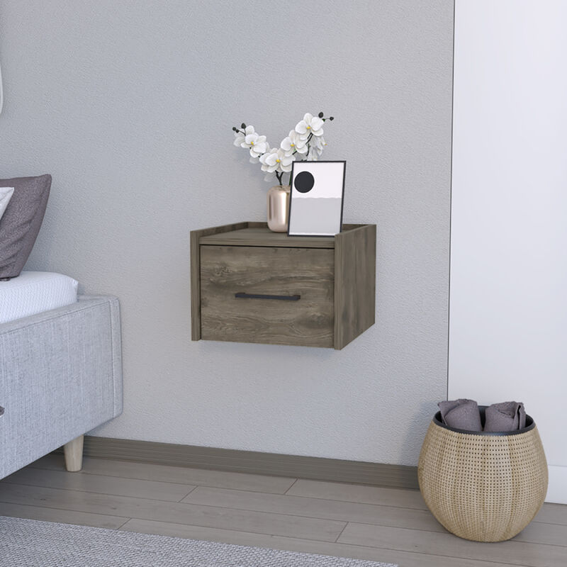 Streamdale Floating Nightstand Calion, Bedroom, Dark Brown