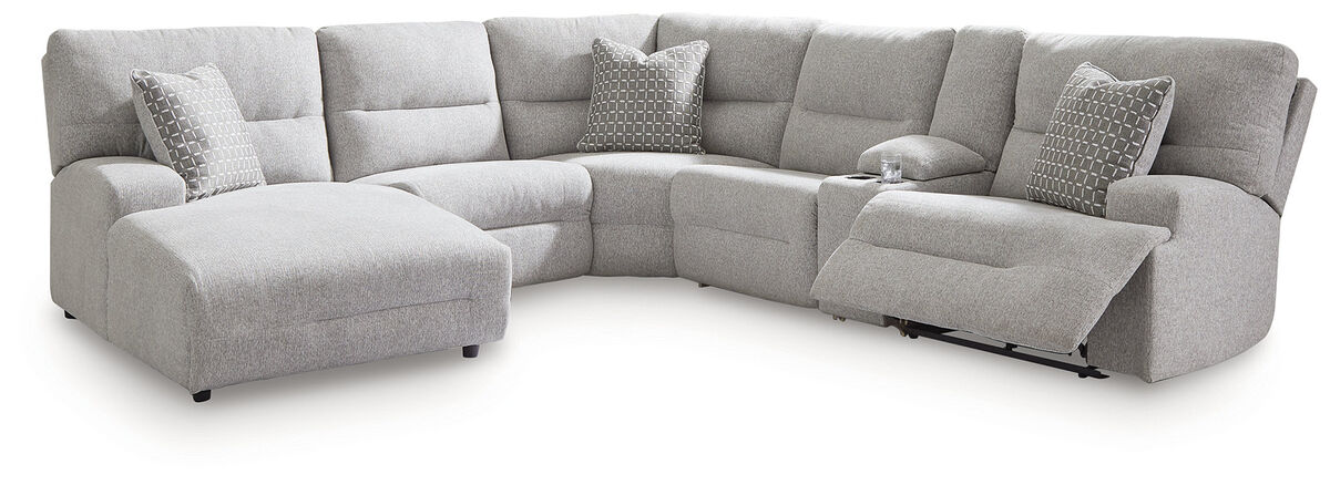 Acklen Place 6-Piece Power Reclining Sectional with Chaise