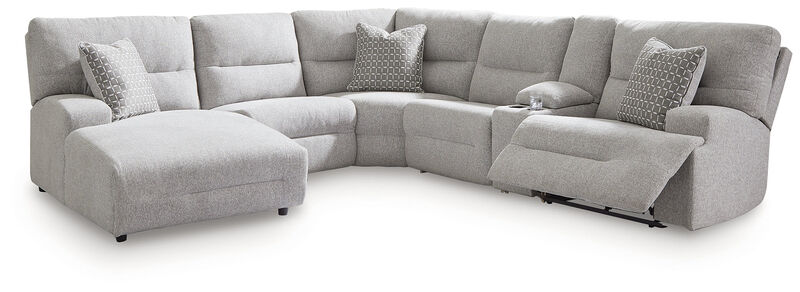 Acklen Place 6-Piece Power Reclining Sectional with Chaise image number 0
