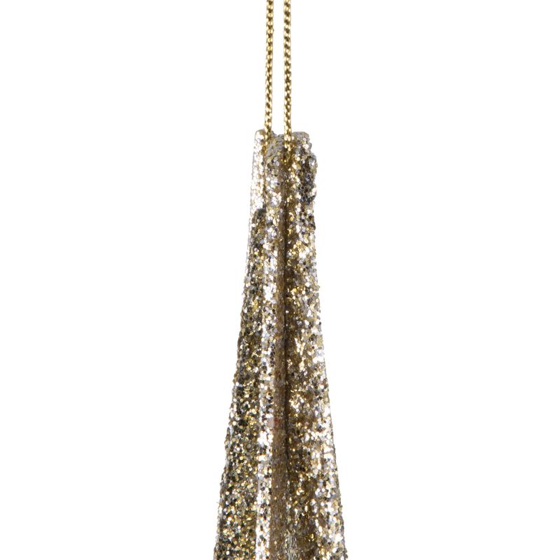 Vickerman 16" Champagne Iridescent Star Christmas Ornament. image number 1