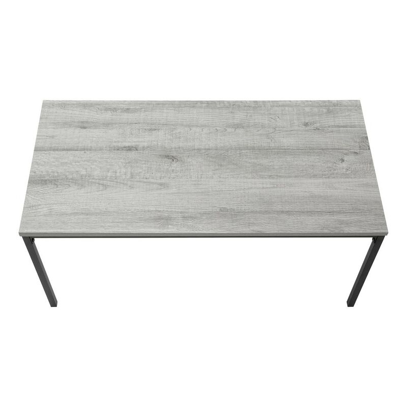 Coffee Table, Accent, Cocktail, Rectangular, Living Room, 40L, Grey Laminate