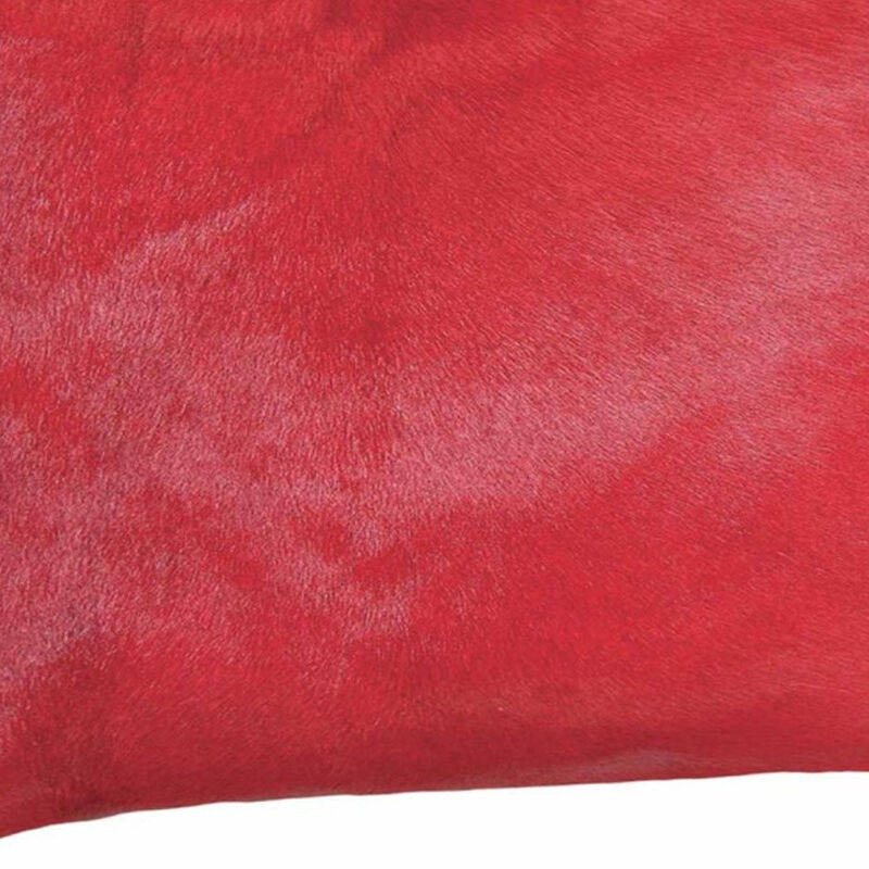 Firecracker Cowhide Throw Pillow for Sofa or Bed Accent Decor