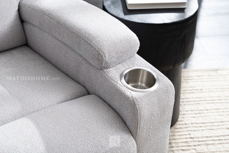 Primetime Rocking Recliner in Gray image number 3