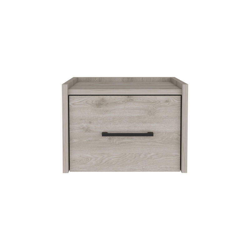 Streamdale Floating Nightstand Calion, Bedroom, Light Gray image number 1