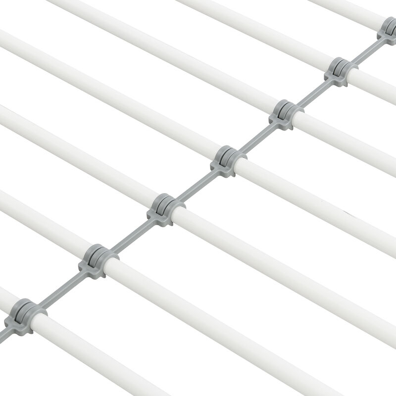 Merax Twin Over Twin Bunk Bed with Sturdy Steel Frame