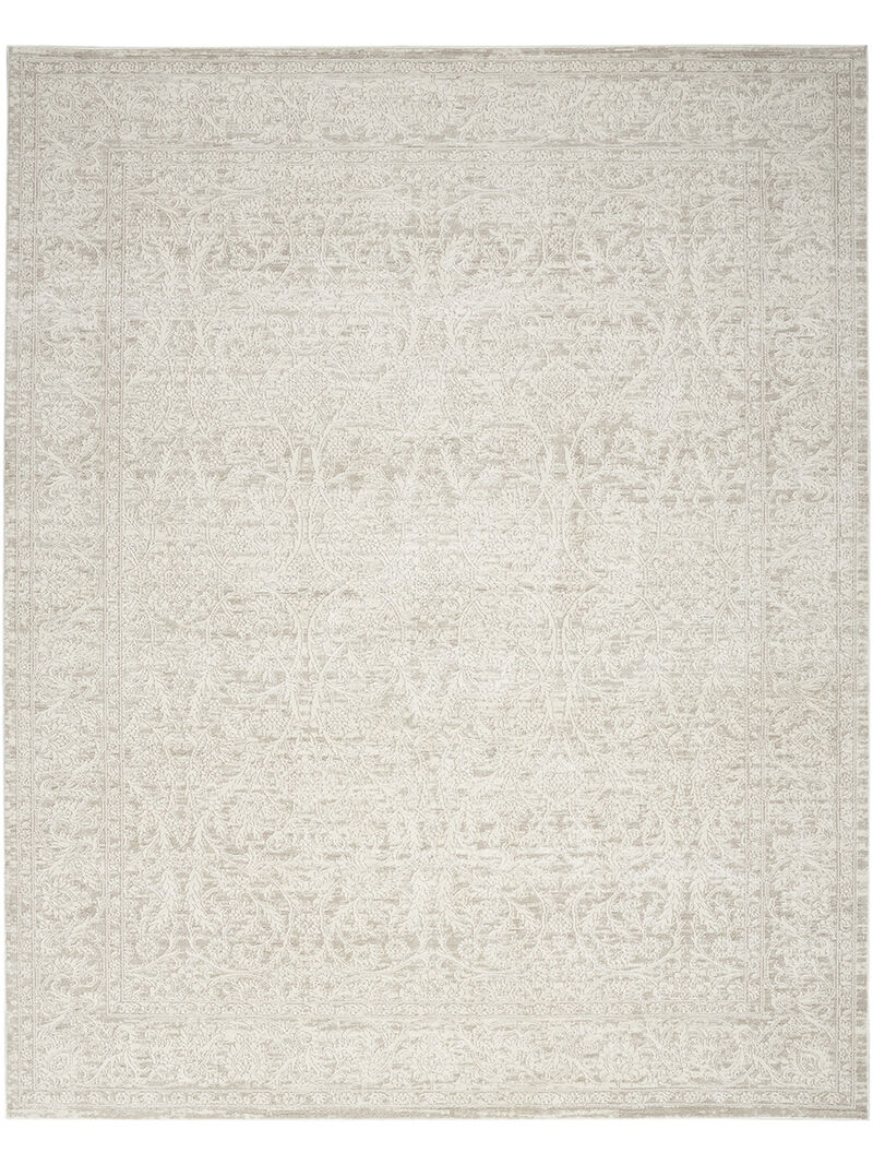 Eco Cycle ECY03 Ivory/Beige 6' x 9' Rug