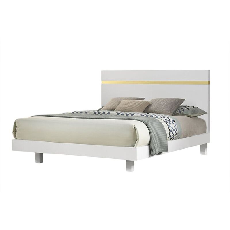 3pc Bedroom Set, Wood, 2 Nightstands image number 4