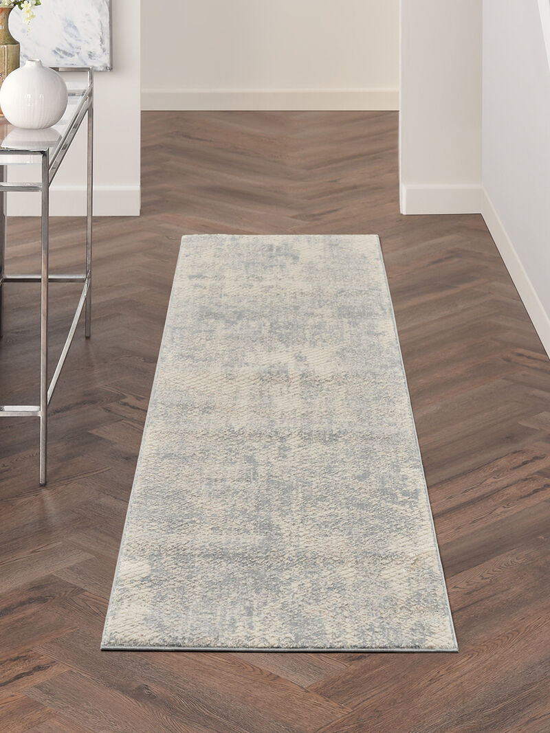 Exhale EXL01 Light Gray 2'2" x 7'6" Rug