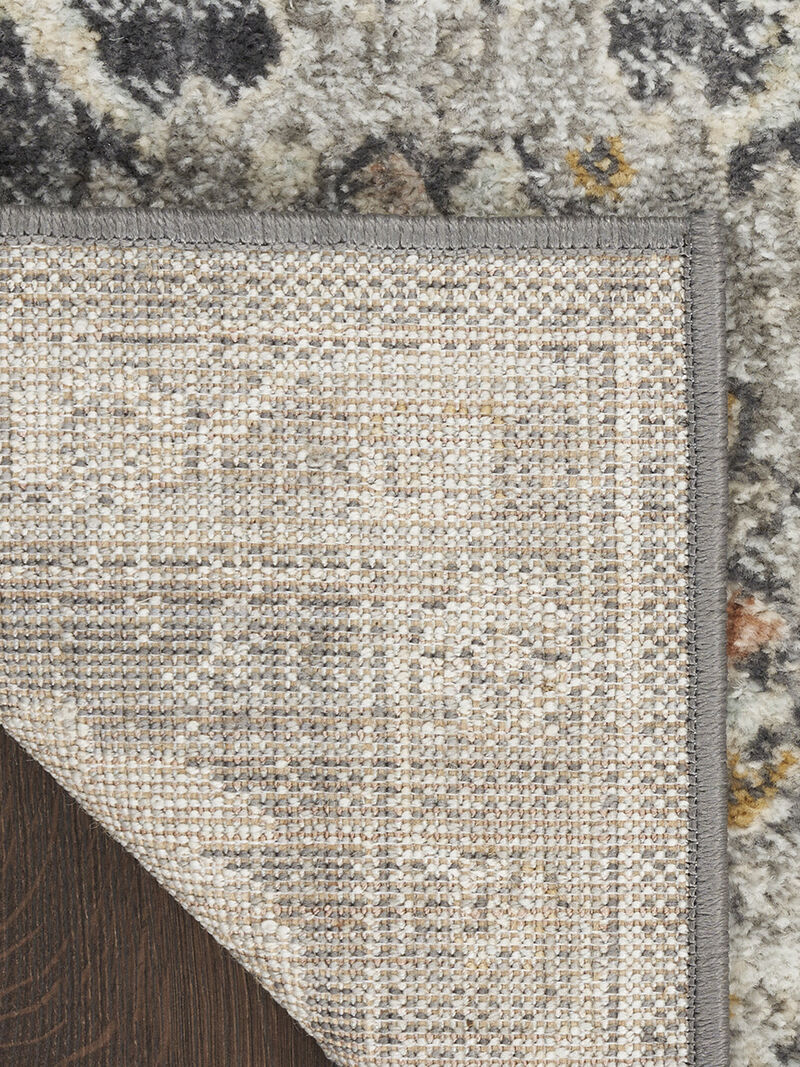 Oushak Home OUS01 Charcoal 6' x 9' Rug