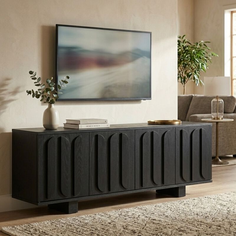 Zabfag Farmhouse TV Stand image number 2