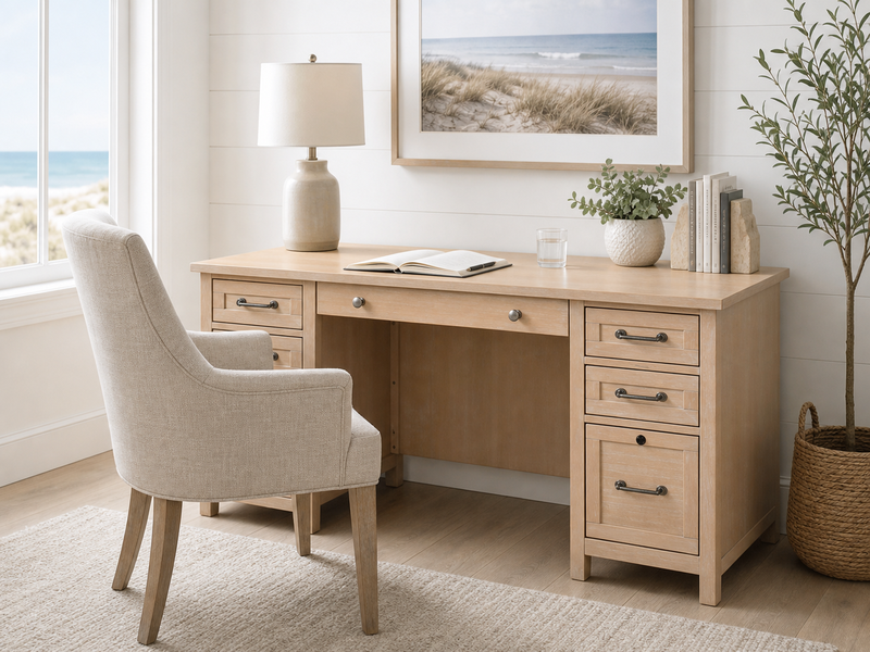 Mayville 66" Flat Top Desk image number 1
