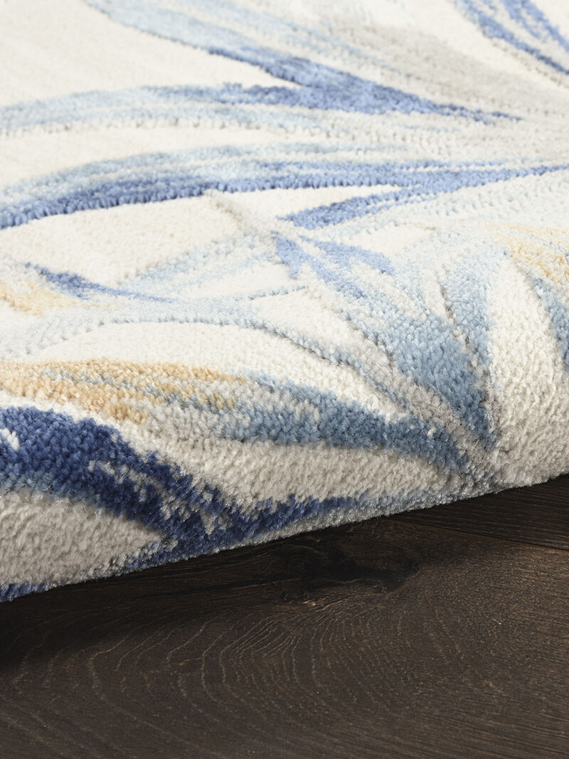 Seaside SDS02 Ivory/Blue 7'10" x 9'10" Rug