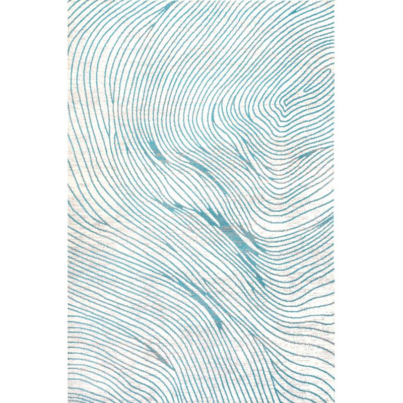 Arlo Woodgrain Geometric Area Rug