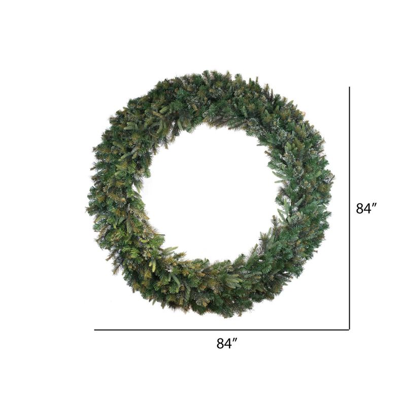 Vickerman 84" Cashmere Pine Artificial Christmas Wreath, Unlit - Faux Pine Christmas Wreath - Seasonal Indoor Home Decor image number 2