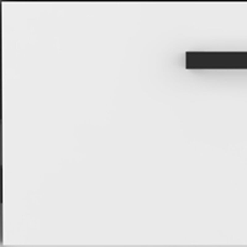 Durable Faux Wood Nightstand with Two Drawers – Modern Bedside Table