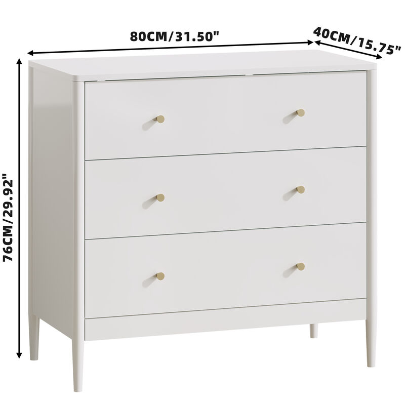 Flovad 3 Drawer Dresser Chest image number 7